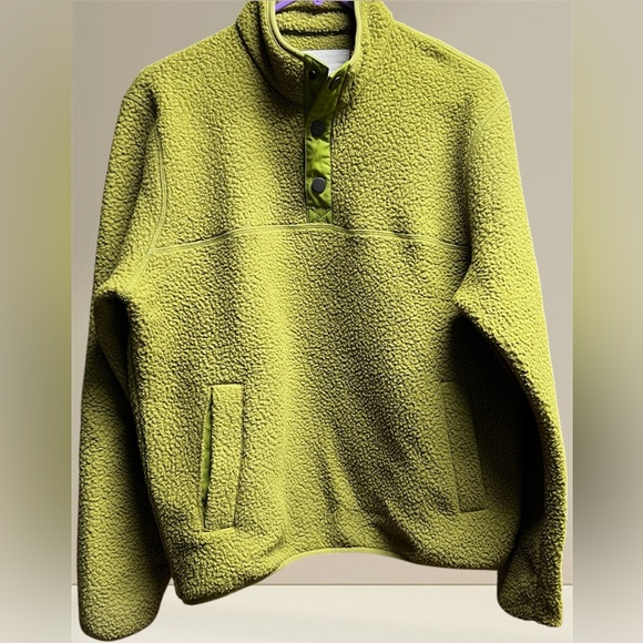 Everlane Other - Everlane The ReNew Men’s Sherpa Fleece Pullover Size S
